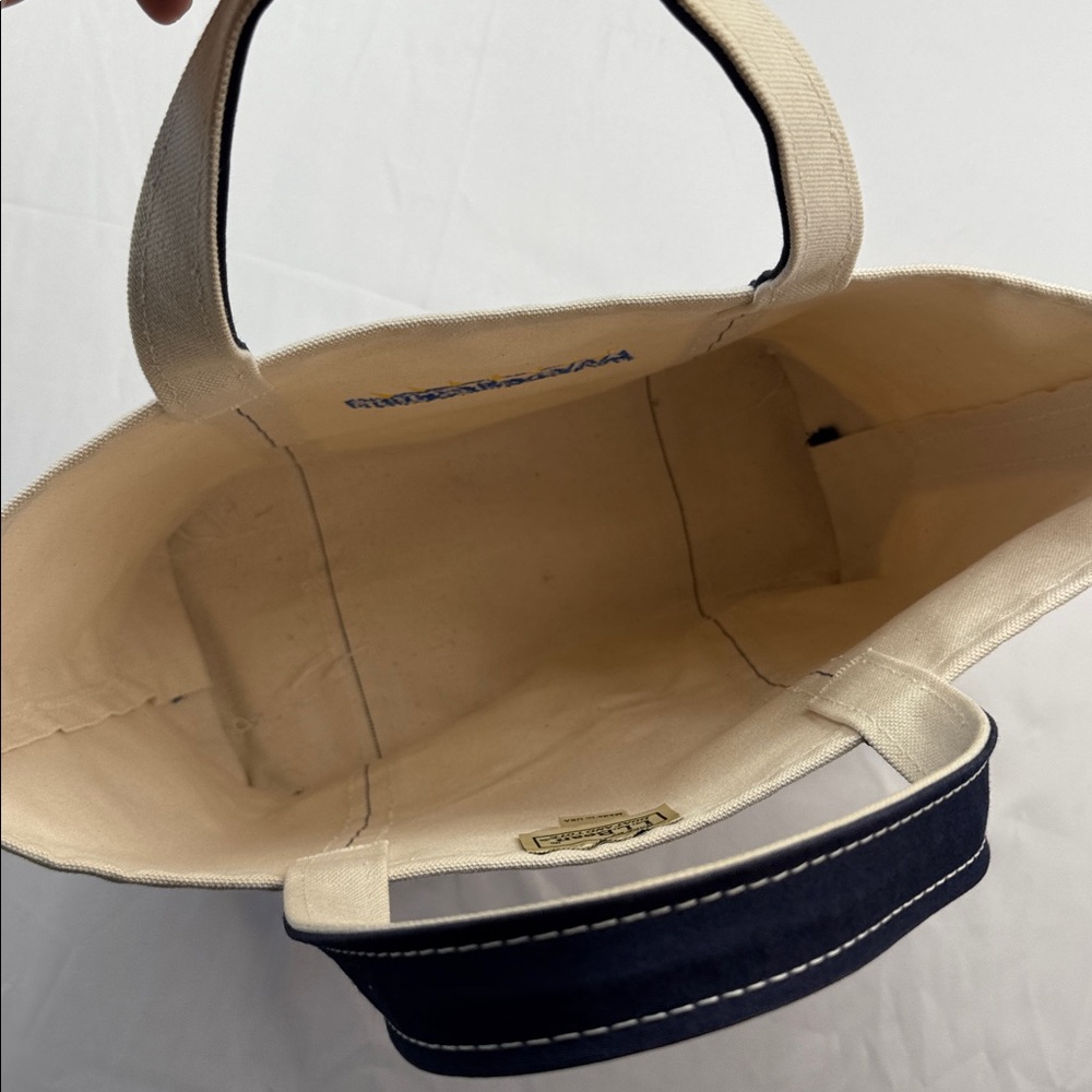 LL Bean Boat Tote with a company logo called medsun has a small spot (see photo) - Picture 9 of 10
